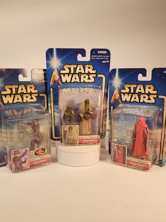 Star Wars Other - Star Wars Attack Of The Clones LOT Mint In Box